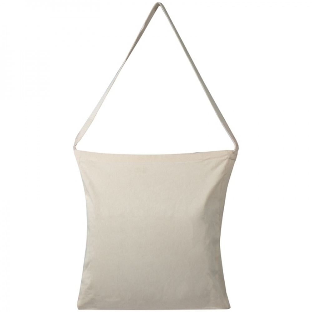 Torba bawełniana z długim uchem 180 g/m2 LEHBEK 1487 - Biała