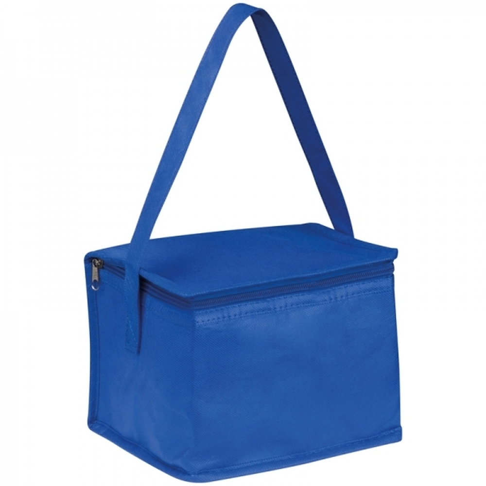 Torba termiczna non woven na 6 puszek 330 ml NIEBY 1542 - Niebieska