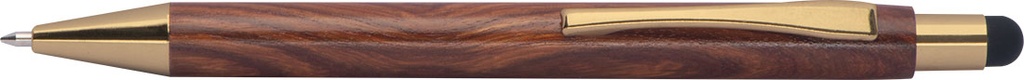 Długopis drewniany touch pen BILZEN 2192 - Brązowy