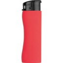 Zapalniczka soft touch MOUSCRON 3777 - Czerwona
