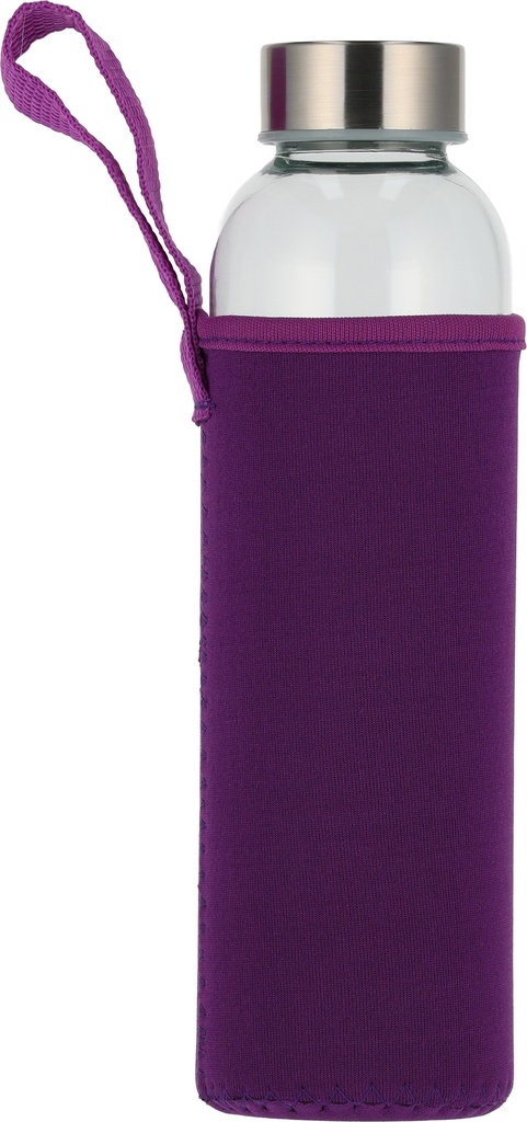 Butelka szklana KLAGENFURT 500 ml 0842 - Fioletowa
