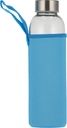 Butelka szklana KLAGENFURT 500 ml 0842 - Jasnoniebieska