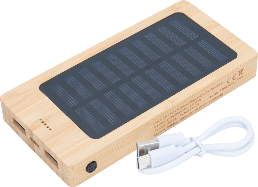 Power bank 8000 mAh BAKERSFIELD 2563 - Beżowy