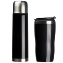 Zestaw termos 500 ml i kubek termiczny 450 ml SPLIT 2696 - Czarny