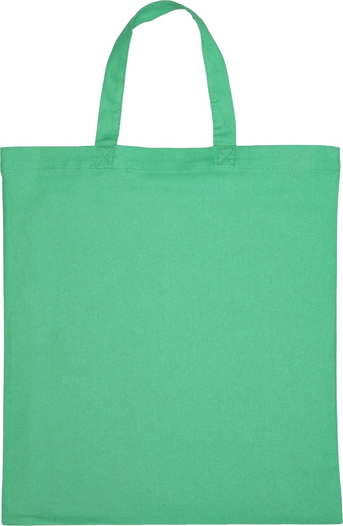 Torba bawełniana z krótkimi uszami 140 g/m2 BREGENZ 0680 - Zielona