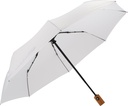 Parasol automatyczny Ø100 cm rPET IPSWICH 3223 - Biały