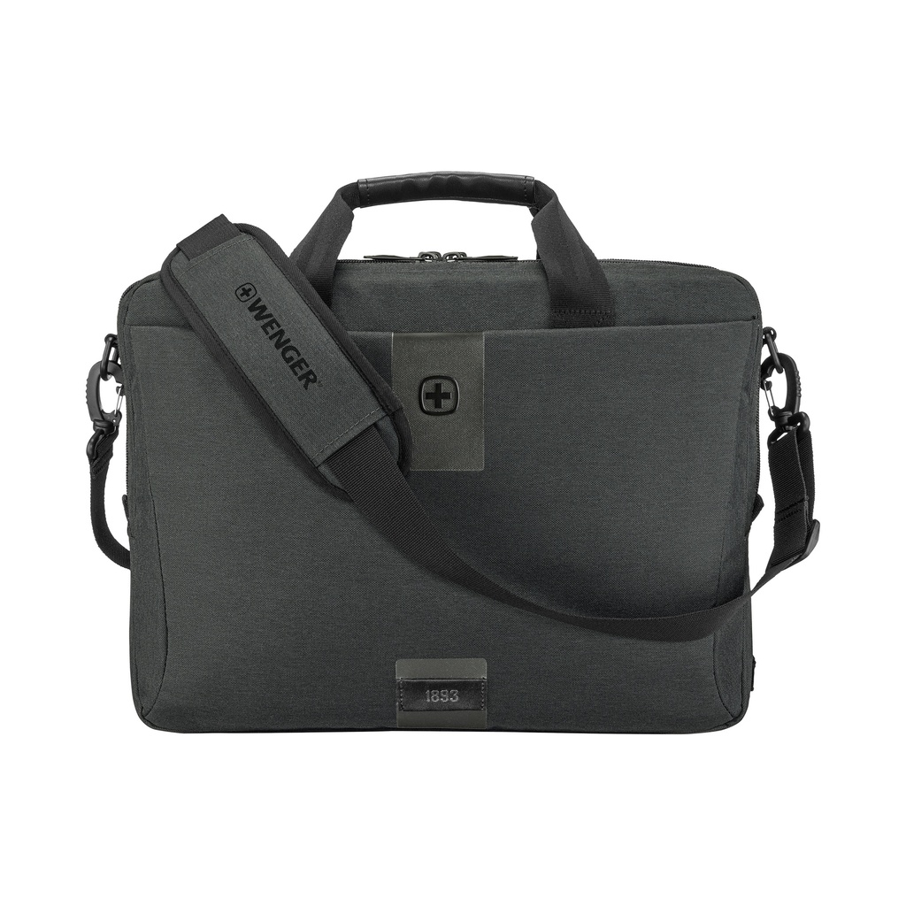 Torba na laptopa MX ECO rPET Brief 16'' Wenger W612263 - Czarna