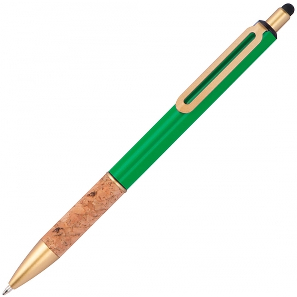Długopis metalowy touch pen CAPRI 3690 - Zielony
