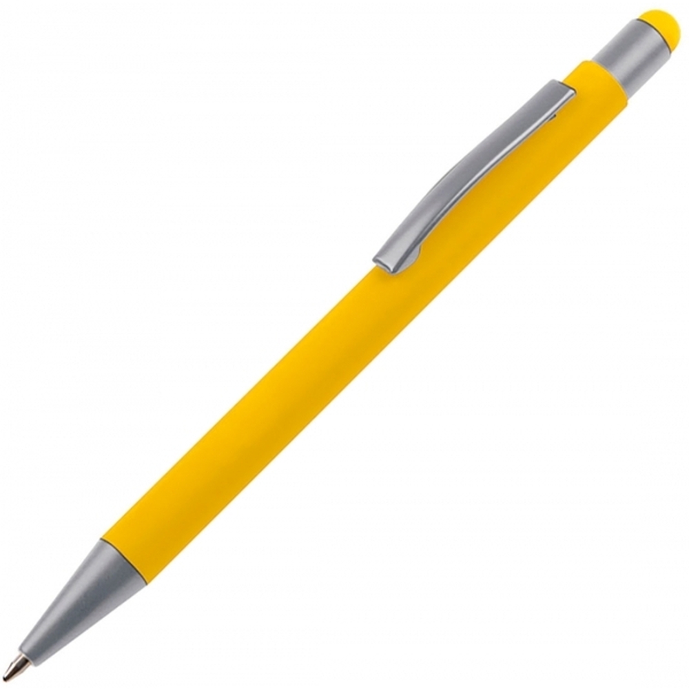 Długopis metalowy touch pen SALT LAKE CITY 0934 - Żółty