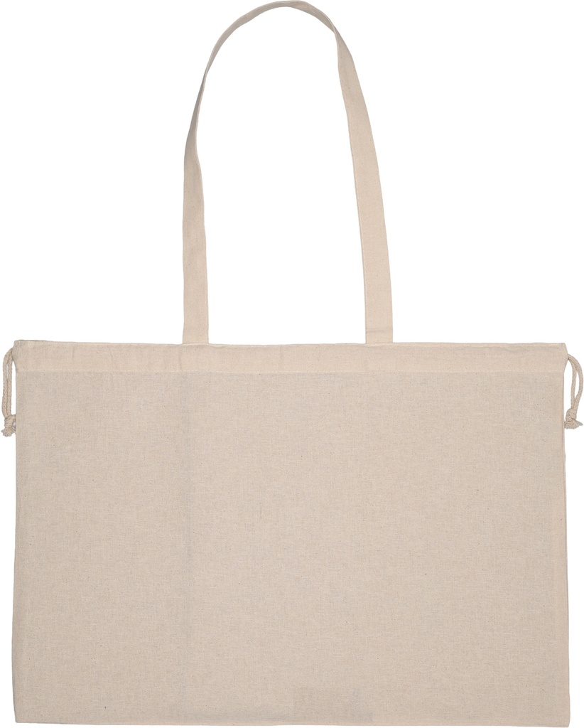Torba z bawełny organicznej z długimi uszami 180 g/m2 IMOLA 3221 - Beżowa