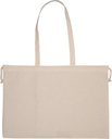 Torba z bawełny organicznej z długimi uszami 180 g/m2 IMOLA 3221 - Beżowa