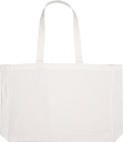 Torba z bawełny organicznej z długimi uszami 270 g/m2 BARI 3229 - Biała