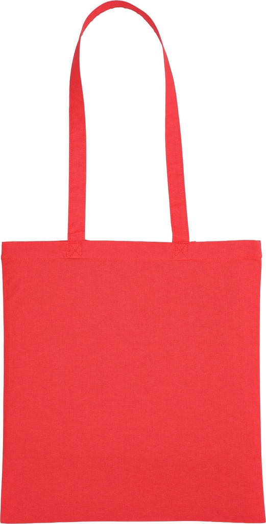 Torba z bawełny organicznej z długimi uszami 180 g/m2 BRANSLEY 3706 - Czerwona