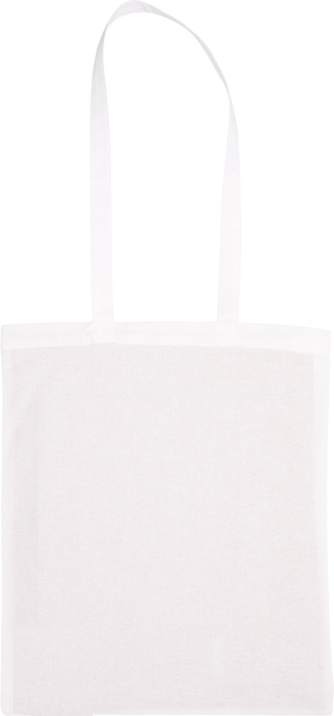 Torba z bawełny organicznej z długimi uszami 180 g/m2 BRANSLEY 3706 - Biała