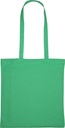 Torba z bawełny organicznej z długimi uszami 180 g/m2 BRANSLEY 3706 - Zielona