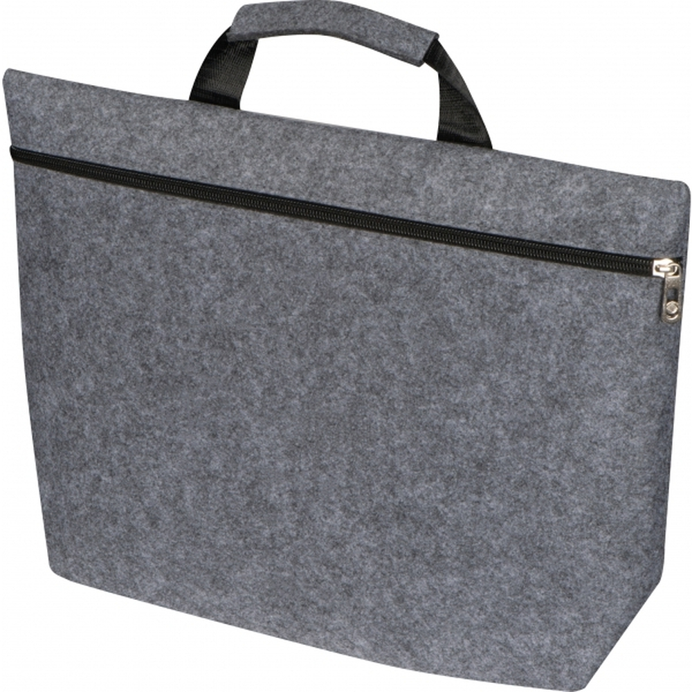 Torba na laptopa RPET LUGANO 370 g/m2 3755 - Szara