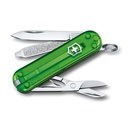 Scyzoryk Classic SD transparentny Victorinox 06223T - Zielony