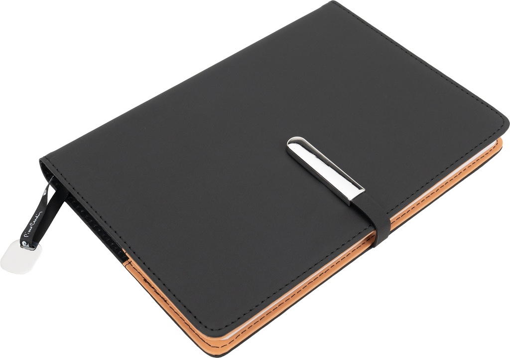 Notatnik A5 w linie ELEGANCE Pierre Cardin B401660 - Czarny