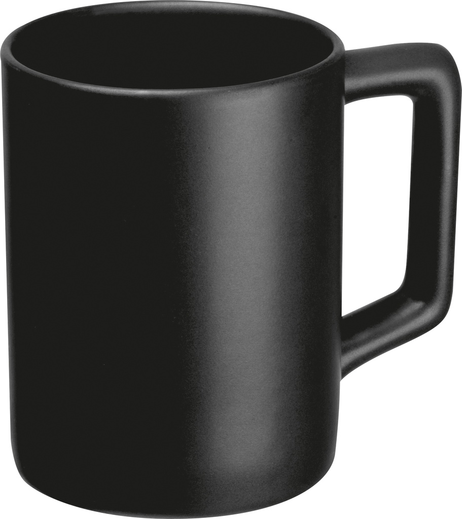Kubek ceramiczny BRADFORD 300 ml 3728 - Czarny