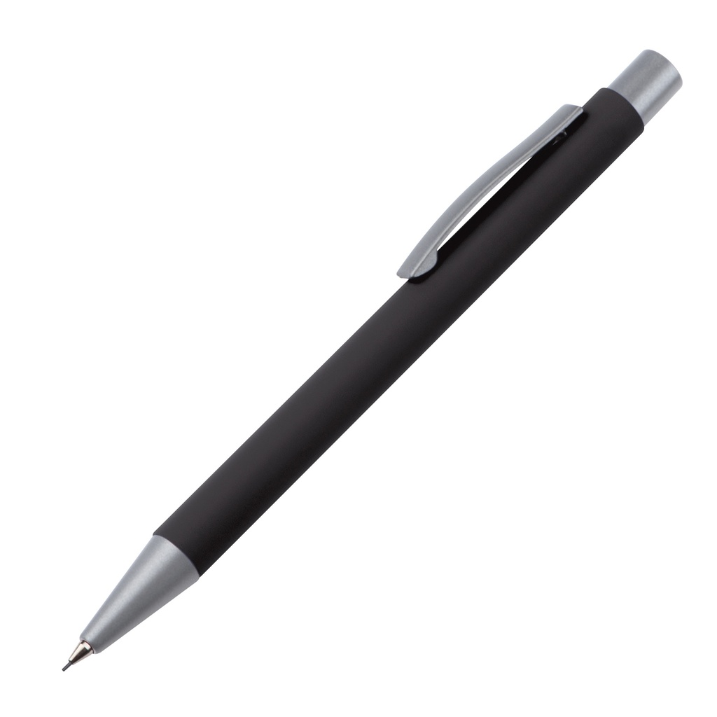 Ołówek automatyczny soft touch ANCONA 3869 - Czarny