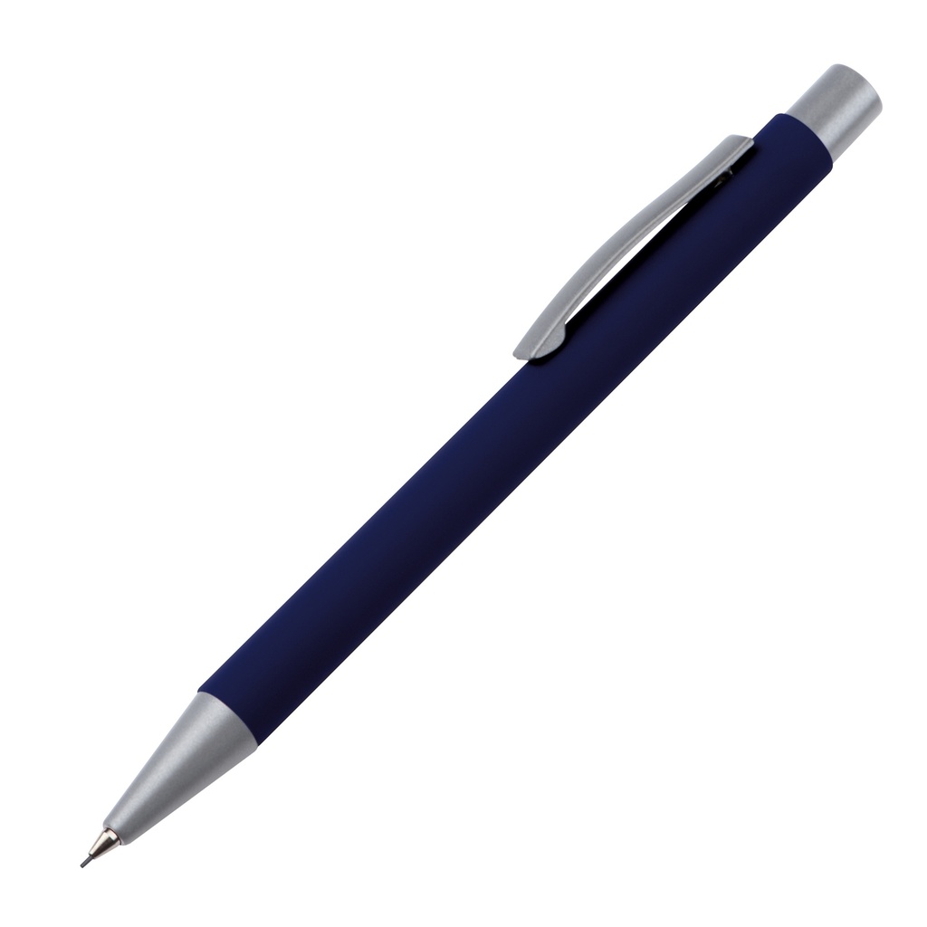 Ołówek automatyczny soft touch ANCONA 3869 - Granatowy