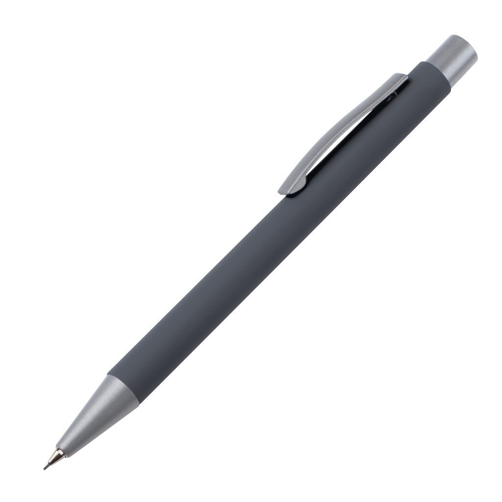 Ołówek automatyczny soft touch ANCONA 3869 - Ciemnoszary