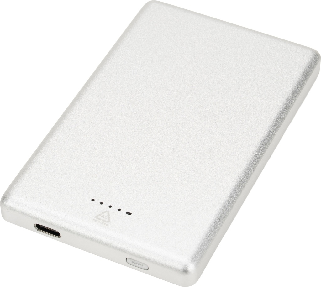 Power bank 5000 mAh z ładowarką indukcyjną Magsafe DONETSK 3958 - Szary