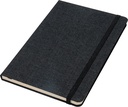 Notes A5 w linie z trzciny cukrowej i rPET ALGIERS 4228 - Czarny