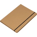 Folder A4 w linie z papieru z recyklingu SYRACUSE 4174 - Beżowy