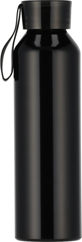 Butelka z aluminium z recyklingu CORK 600 ml 4247 - Czarna