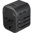 Adapter podróżny MARACENA 4329 - Czarny