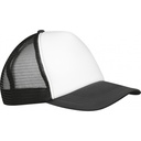 Czapka z daszkiem 5 paneli EGMOND 4258 - Czarna