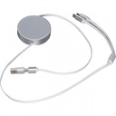 Kabel do ładowania OSTEND 4513 - Szary