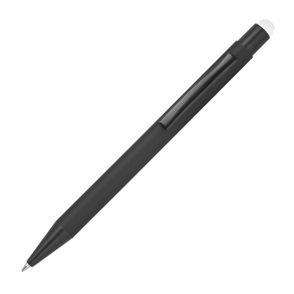 Długopis metalowy touch pen soft touch OHARA 4624 - Biały