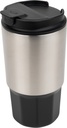 Kubek termiczny stalowy z recyklingu SAINT - JEROME MoLu 500 ml 4831 - Czarny