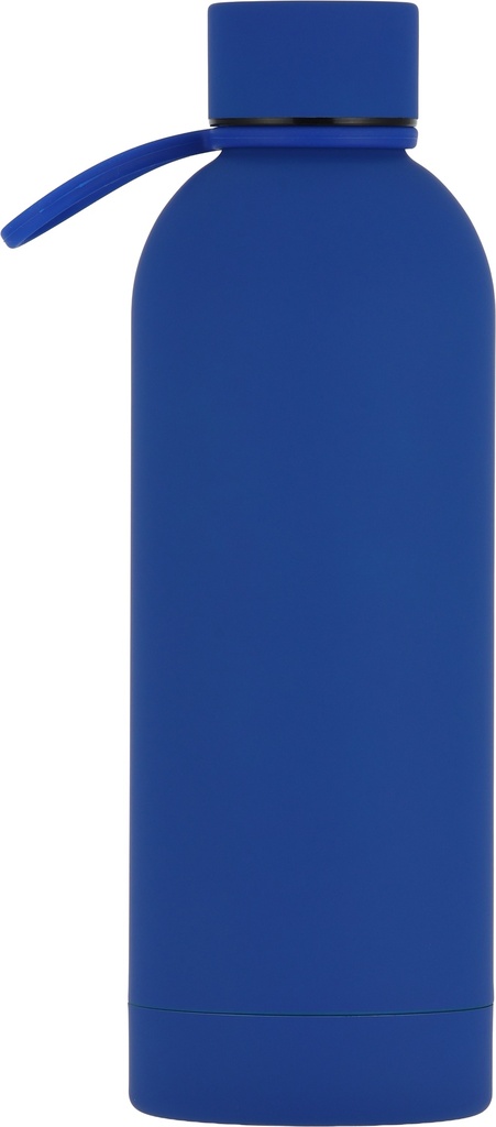 Butelka stalowa soft touch OSTRAVA 750 ml 4968 - Niebieska