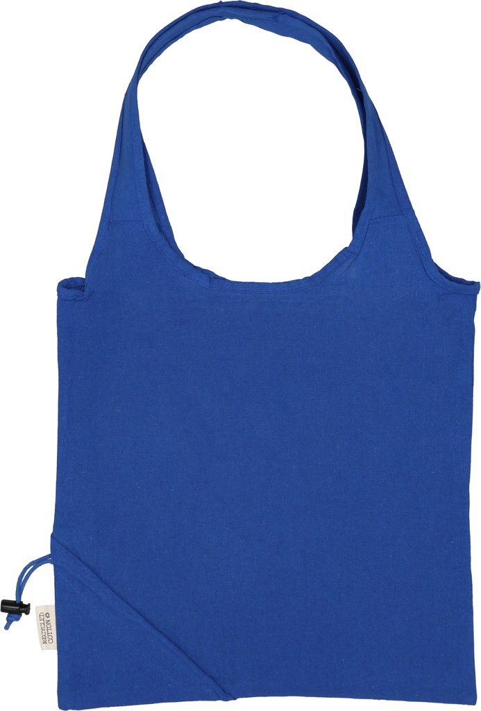 Torba bawełniana z recyklingu 118 g/m2 MODENA 5262 - Niebieska