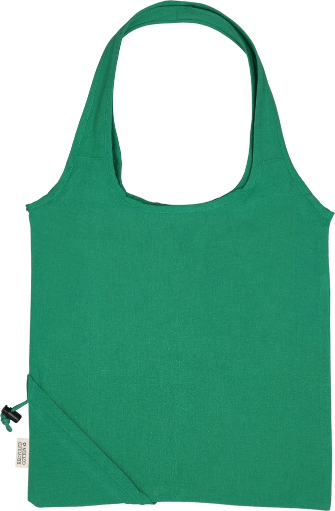 Torba bawełniana z recyklingu 118 g/m2 MODENA 5262 - Zielona
