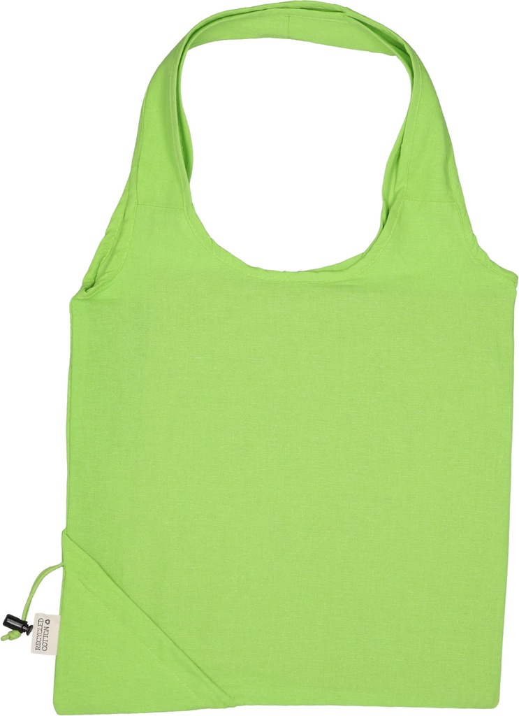 Torba bawełniana z recyklingu 118 g/m2 MODENA 5262 - Jasnozielona