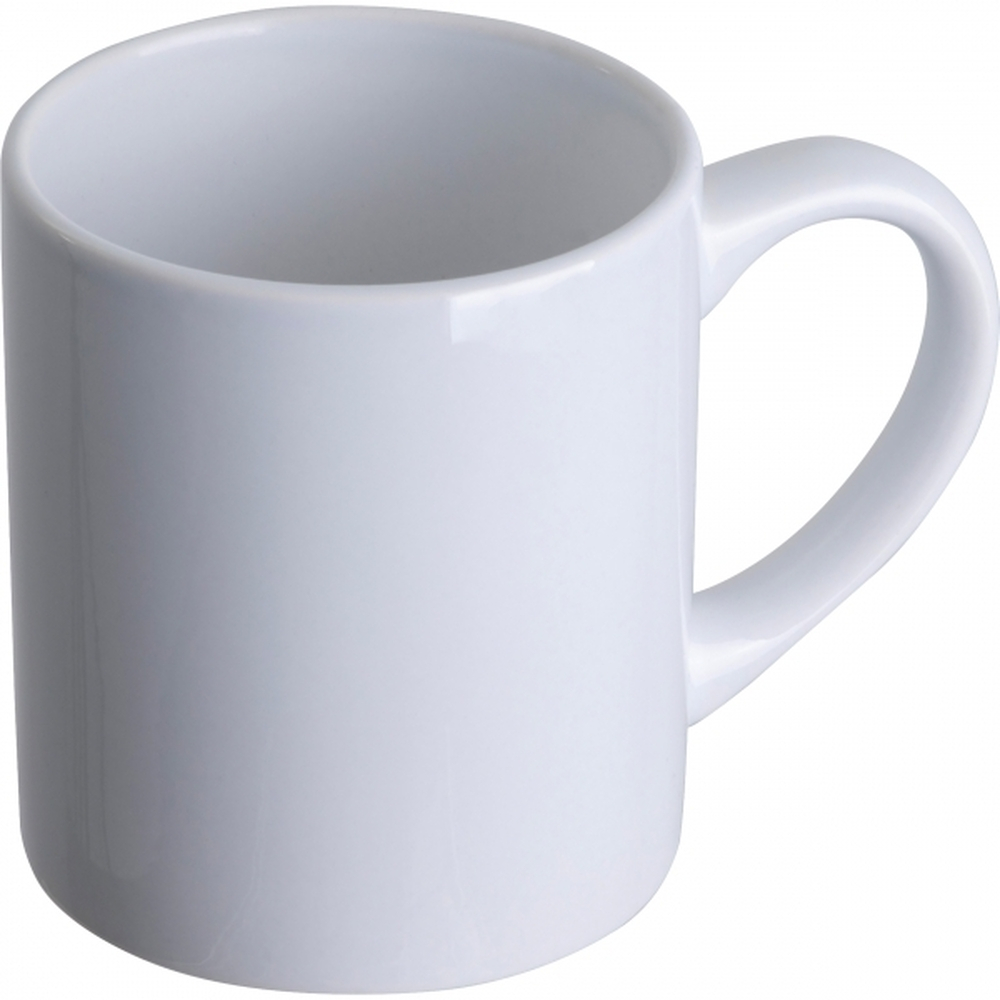 Kubek ceramiczny do sublimacji KAZAN 250 ml 5447 - Biały