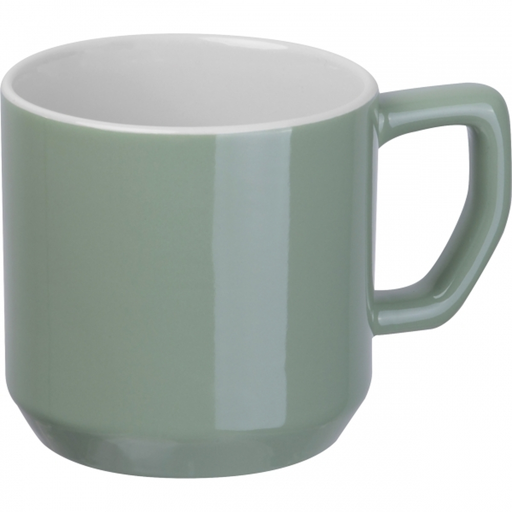Kubek ceramiczny KYIV 330 ml 5449 - Zielony