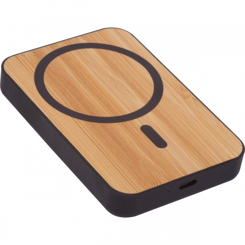 Power bank bezprzewodowy 5000 mAh CAIRO 5292 - Beżowy