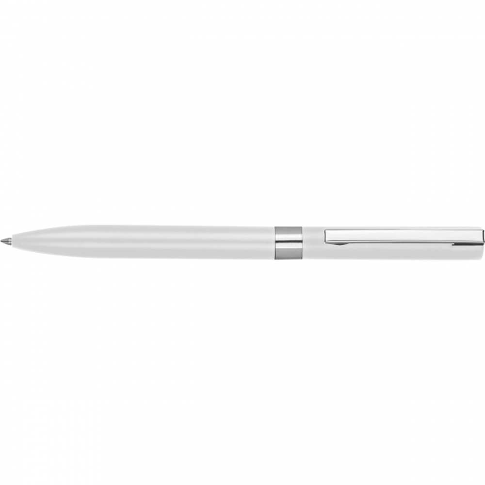 Długopis aluminiowy żelowy HUELVA 3742 - Biały
