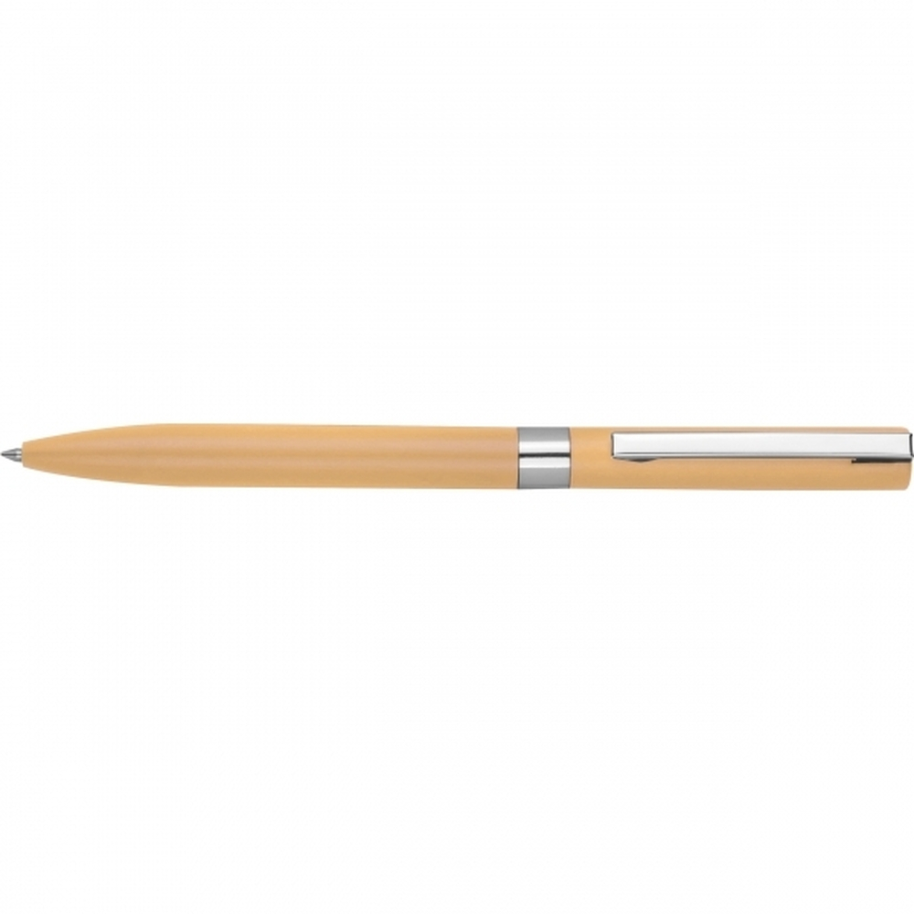 Długopis aluminiowy żelowy HUELVA 3742 - Beżowy