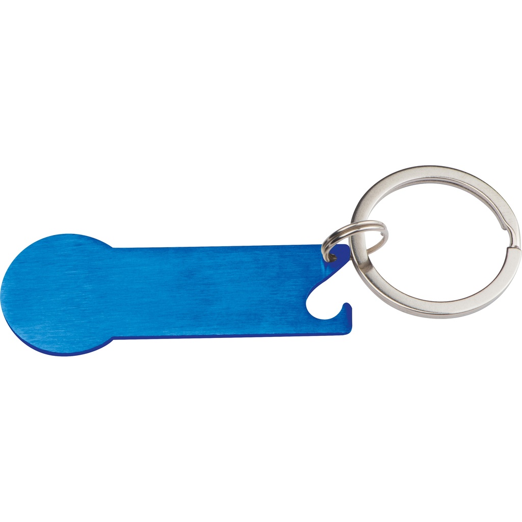 Brelok metalowy otwieracz do butelek STICKIT 1583 - Niebieski