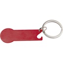 Brelok metalowy otwieracz do butelek STICKIT 1583 - Czerwony