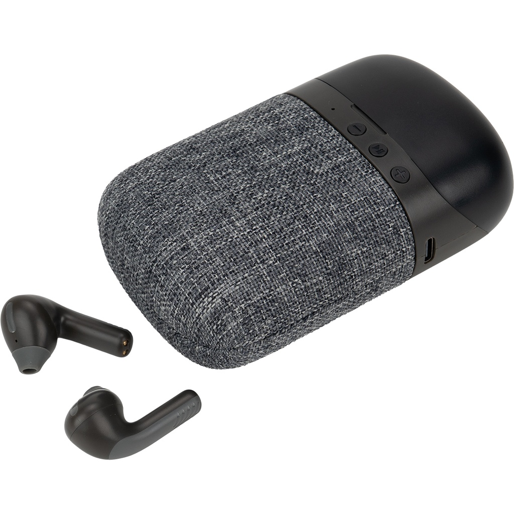 Głośnik Bluetooth HF01 z wbudowanymi słuchawkami 2w1 EG0618 - Wielokolorowy