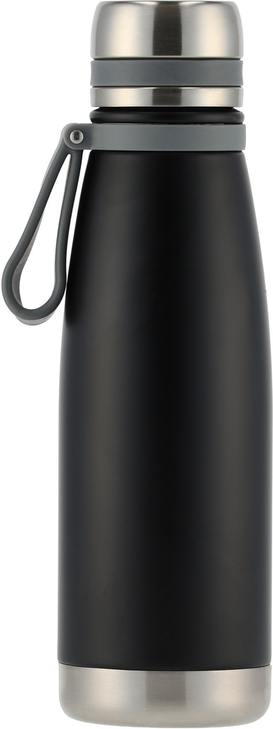 Butelka termiczna stalowa Pierre Cardin 650 ml B9000501IP3 - Czarna