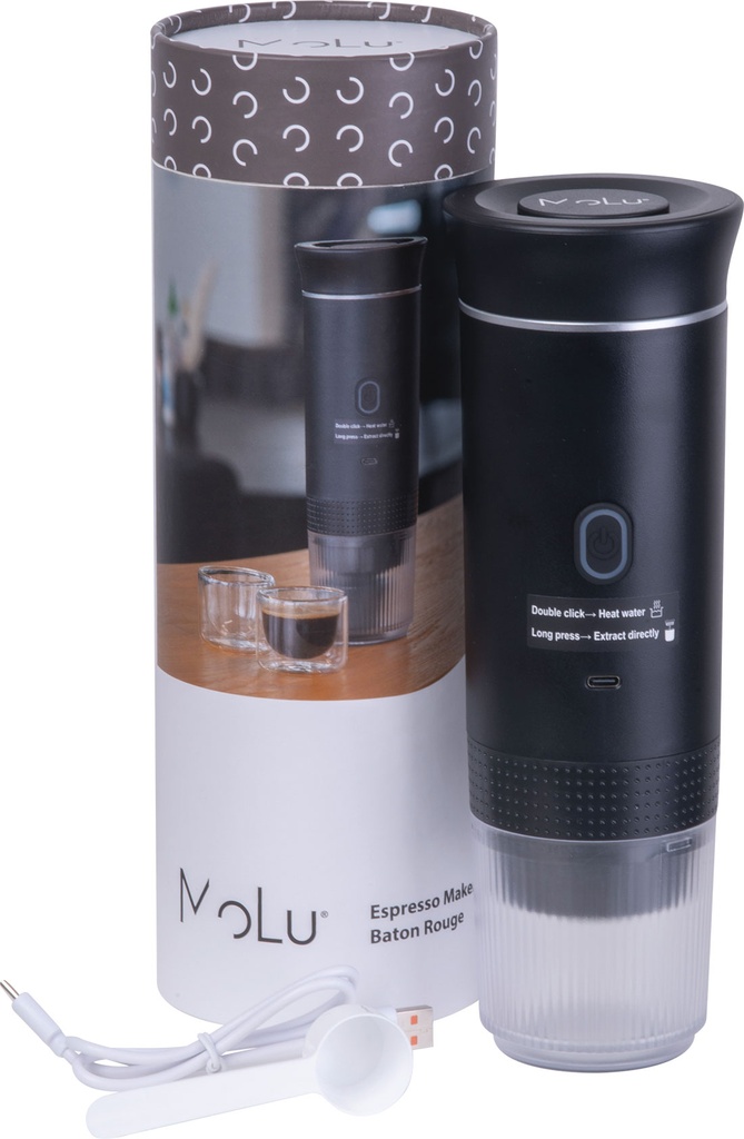 Ekspres do kawy 60 ml BATON ROUGE MoLu 5329 - Czarny