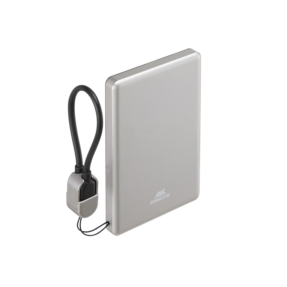 Power Bank Magsafe indukcyjny 15W VA2616 5000 mAh RIVACASE EG8347 - Szary